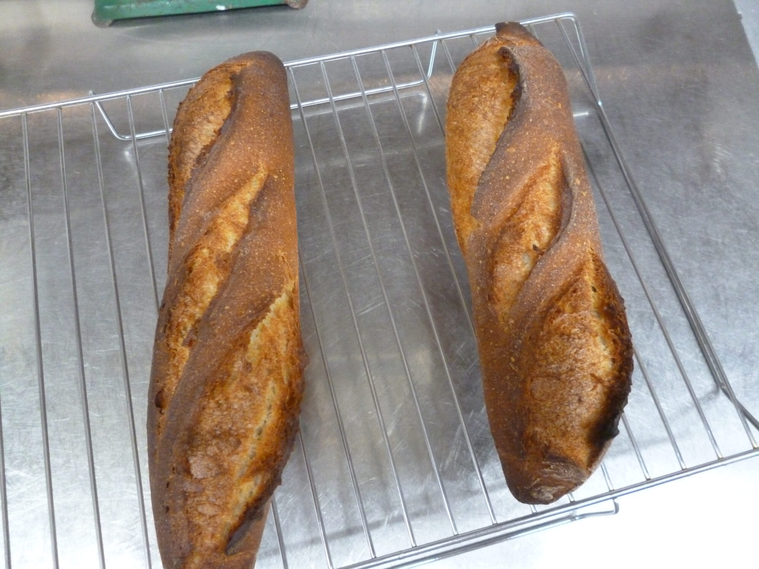 そばのバゲット完成